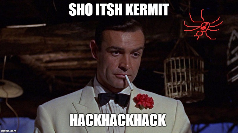 SHO ITSH KERMIT HACKHACKHACK | made w/ Imgflip meme maker