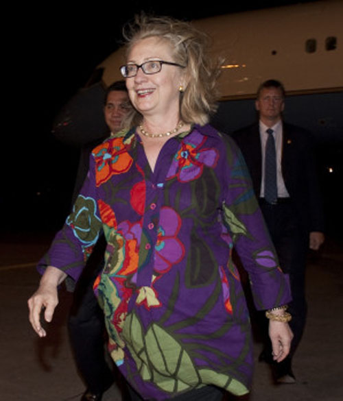 High Quality Hillary clown outfit Blank Meme Template