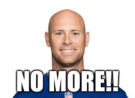 NO MORE!! | image tagged in giants,domestic abuse,nfl | made w/ Imgflip meme maker
