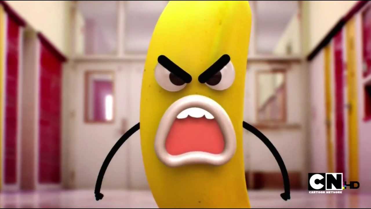 Mad bannana Blank Meme Template