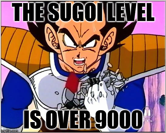 Vegeta over 9000 | THE SUGOI LEVEL; IS OVER 9000 | image tagged in vegeta over 9000,funny,memes,funny memes,dbz | made w/ Imgflip meme maker
