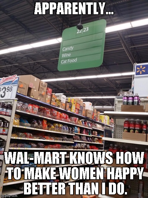 Walmart & WomanSource http://imgur.com/95bYUAc - Imgflip