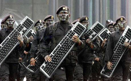 Keyboard Army Blank Meme Template