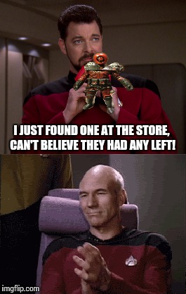 I JUST FOUND ONE AT THE STORE, CAN'T BELIEVE THEY HAD ANY LEFT! | made w/ Imgflip meme maker