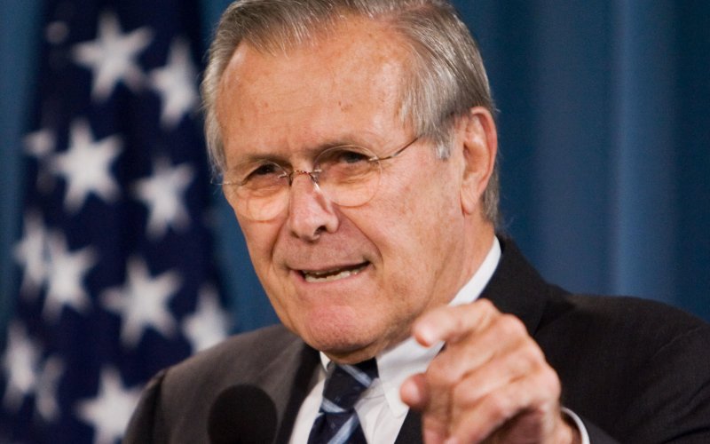 High Quality Donald Rumsfeld Blank Meme Template