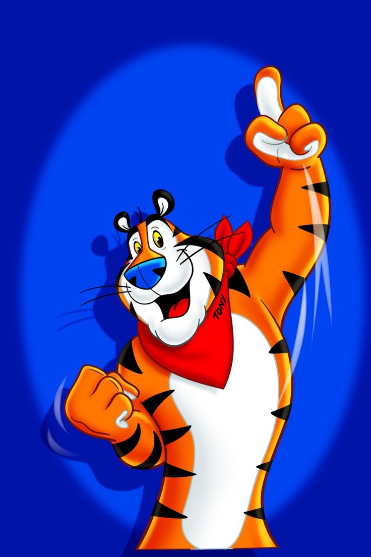 Frosted Flakes tiger Blank Meme Template