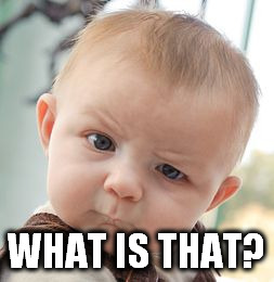Skeptical Baby Meme | WHAT IS THAT? | image tagged in memes,skeptical baby | made w/ Imgflip meme maker
