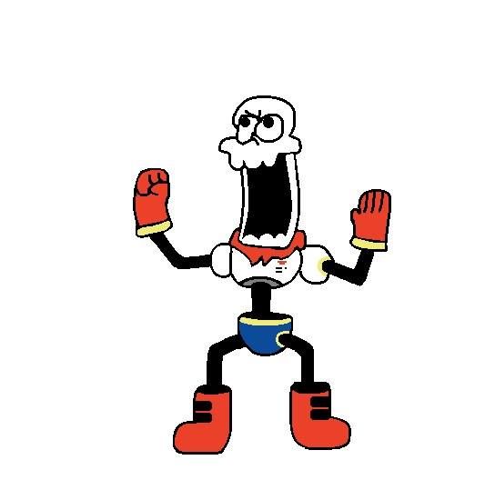 High Quality Open Mouth Papyrus Blank Meme Template