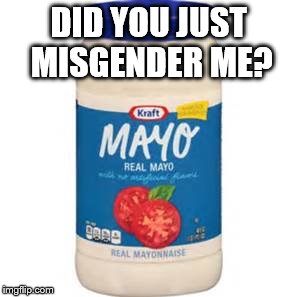 DID YOU JUST MISGENDER ME? | made w/ Imgflip meme maker