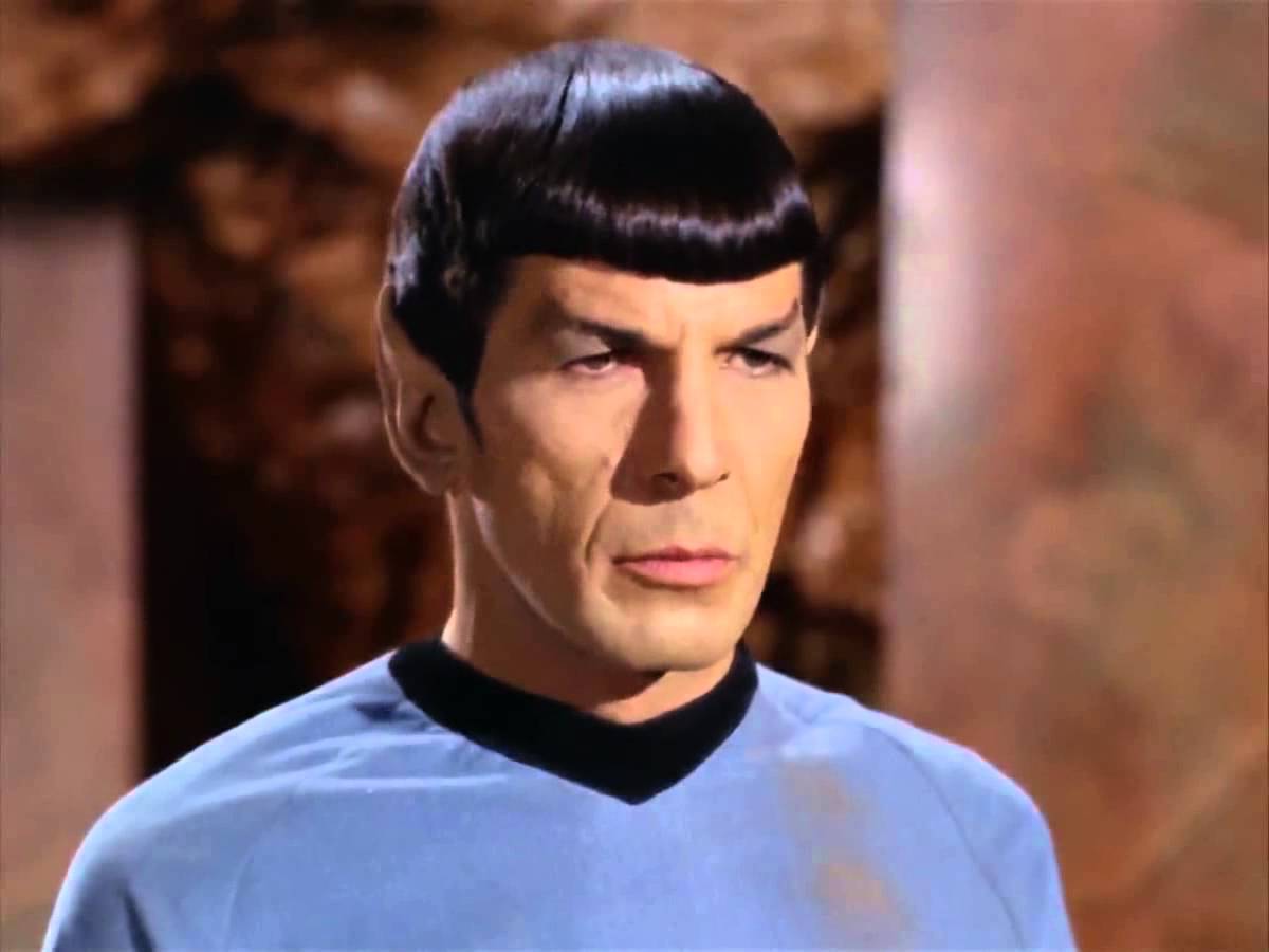 High Quality Spock - Not Impressed Blank Meme Template