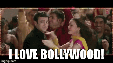 I LOVE BOLLYWOOD! | image tagged in gifs | made w/ Imgflip video-to-gif maker
