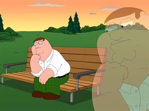 High Quality pensive reflecting thoughtful peter griffin Blank Meme Template
