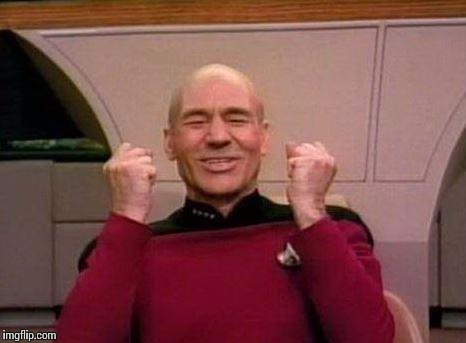 Captain Kirk Yes! | image tagged in captain kirk yes | made w/ Imgflip meme maker