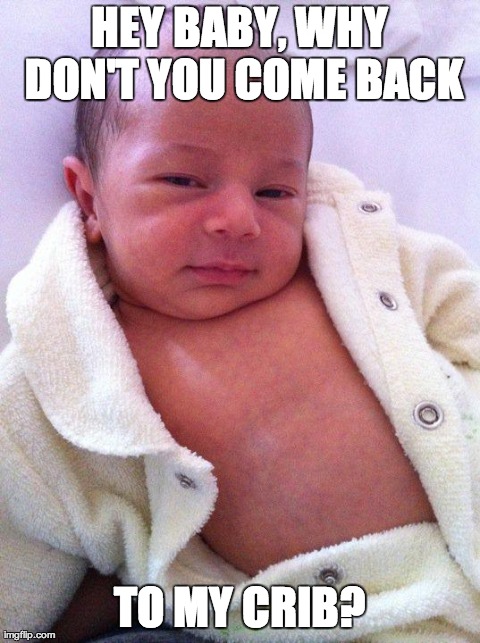 image tagged in smooth baby,funny,babies,funny | made w/ Imgflip meme maker