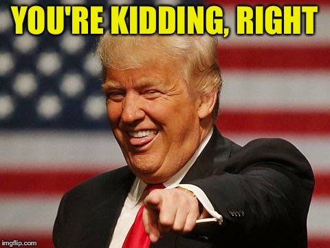 YOU'RE KIDDING, RIGHT | made w/ Imgflip meme maker