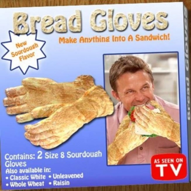 High Quality Bread Gloves Blank Meme Template