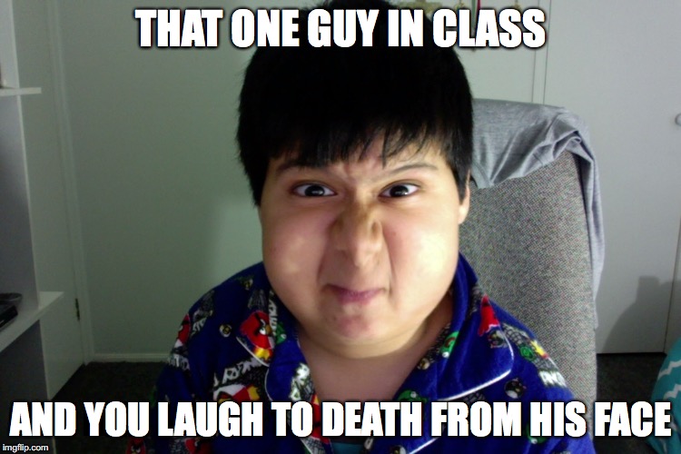 This always gets me | THAT ONE GUY IN CLASS; AND YOU LAUGH TO DEATH FROM HIS FACE | image tagged in chipmunk | made w/ Imgflip meme maker