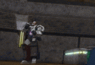 Prancetron | image tagged in gifs,transformers,megatron | made w/ Imgflip video-to-gif maker