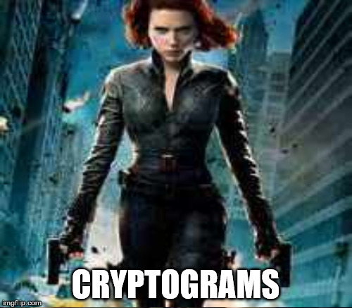 CRYPTOGRAMS | made w/ Imgflip meme maker