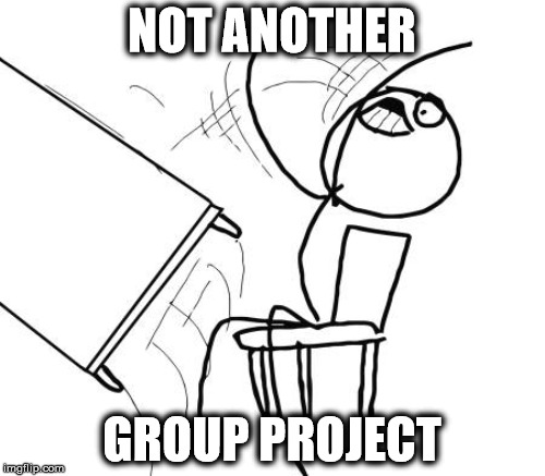 NOT ANOTHER GROUP PROJECT | made w/ Imgflip meme maker