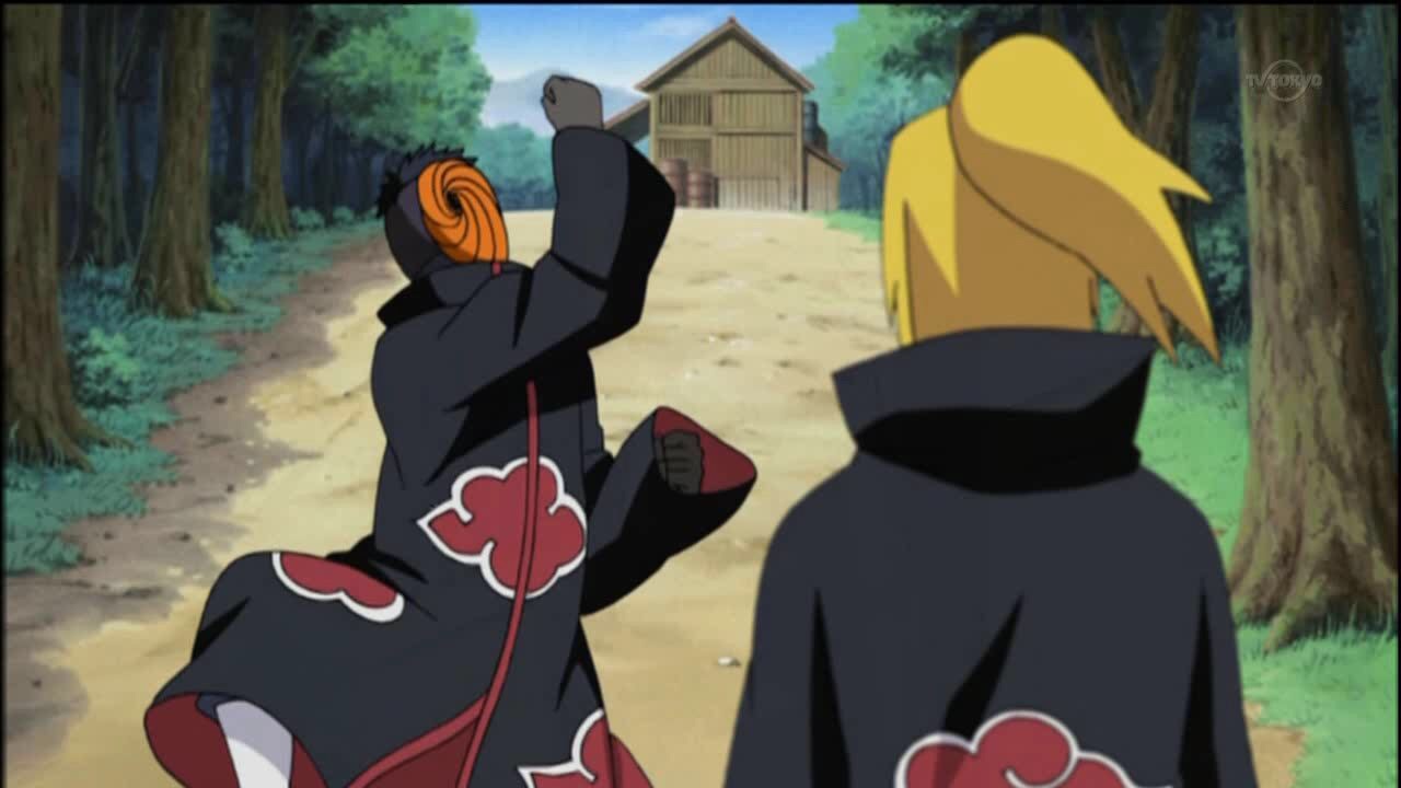 High Quality Obito and Deidara Blank Meme Template