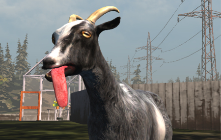 Goat Simulator Blank Meme Template