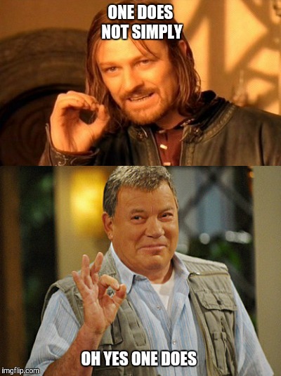 One simply | ONE DOES NOT SIMPLY; OH YES ONE DOES | image tagged in memes,one does not simply | made w/ Imgflip meme maker