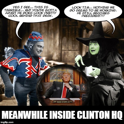 Meanwhile Inside Clinton Headquarters..... | MEANWHILE INSIDE CLINTON HQ | image tagged in donald trump,hillary clinton,email scandal,benghazi,funny,memes | made w/ Imgflip meme maker