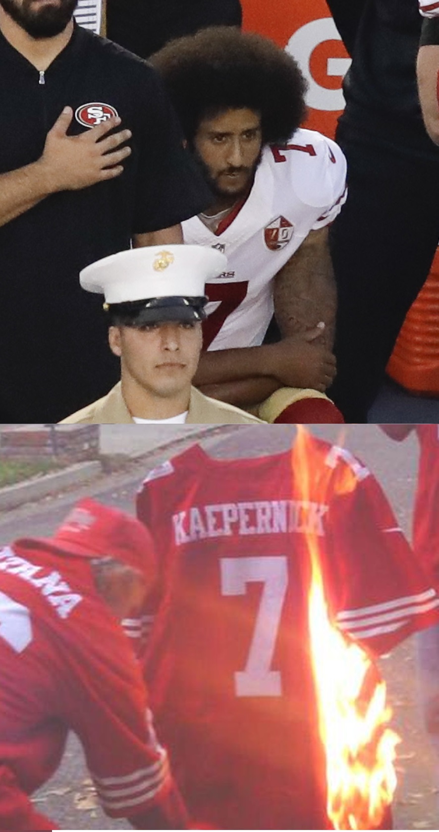 Colin Kaepernick Blank Meme Template