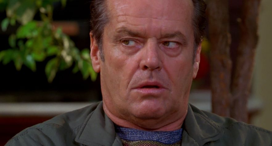 High Quality Jack Nicholson upset in As Good As It Gets  Blank Meme Template