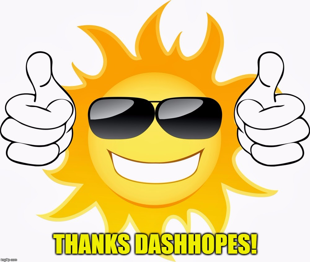 THANKS DASHHOPES! | made w/ Imgflip meme maker