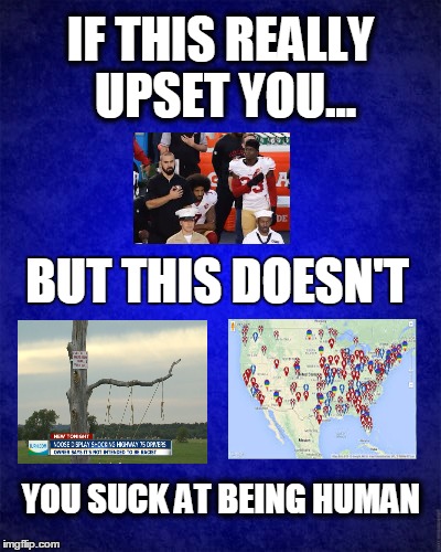 blue background | IF THIS REALLY UPSET YOU... BUT THIS DOESN'T; YOU SUCK AT BEING HUMAN | image tagged in blue background | made w/ Imgflip meme maker