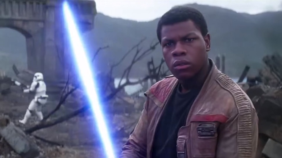 John Boyega Star Wars Saber Blank Meme Template