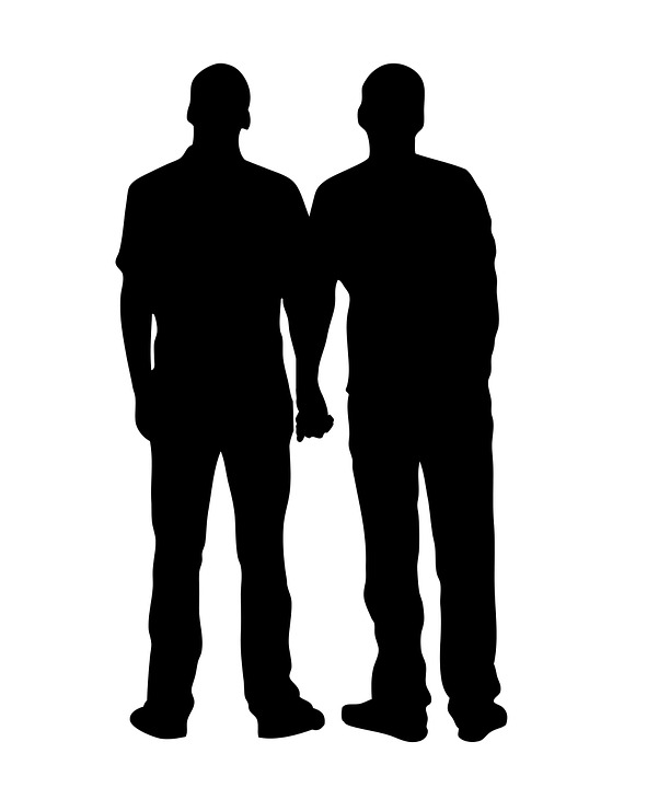 High Quality Gay Silhouette Blank Meme Template