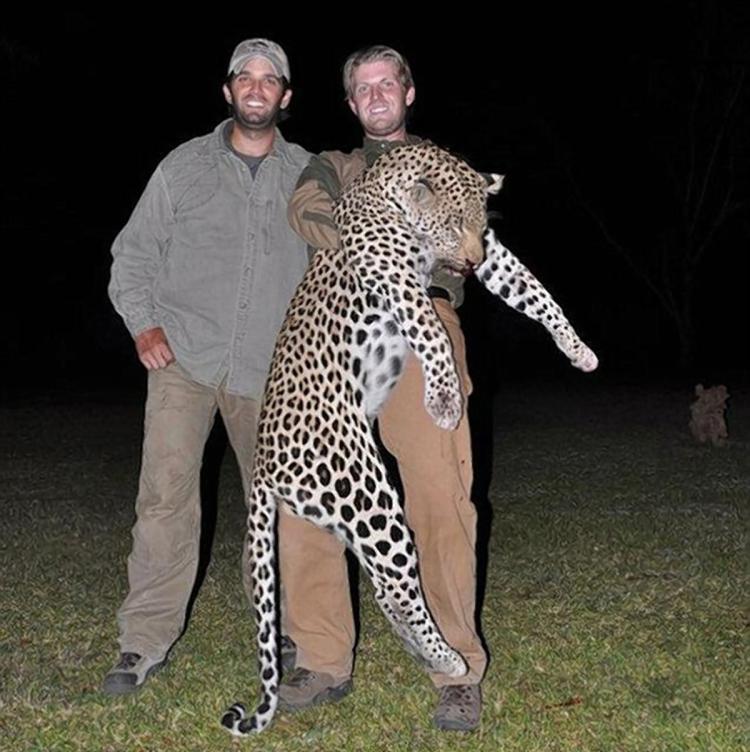 High Quality Trump's Sons Hunting Blank Meme Template