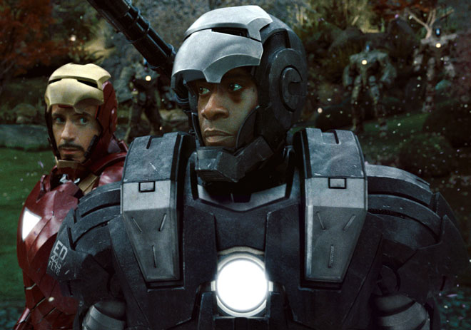 Iron Man and War Machine Blank Meme Template