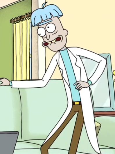 High Quality Doofus Rick Blank Meme Template