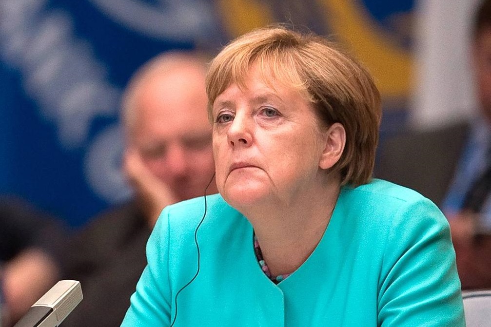 Angela Merkel Blank Meme Template