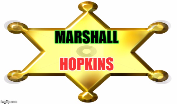 MARSHALL HOPKINS | MARSHALL; HOPKINS | image tagged in fantasy football | made w/ Imgflip meme maker