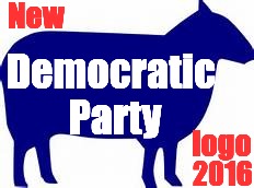 Democratic Party Logo | New; Democratic Party; logo; 2016 | image tagged in democratic party logo | made w/ Imgflip meme maker