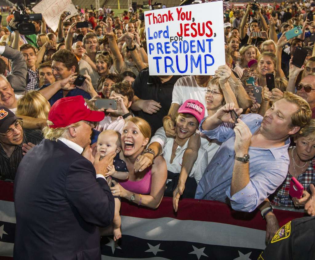 High Quality Trump Rally Blank Meme Template