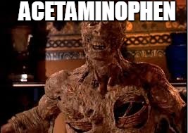 ACETAMINOPHEN | image tagged in tylenol,the mummy,funny names,pills | made w/ Imgflip meme maker