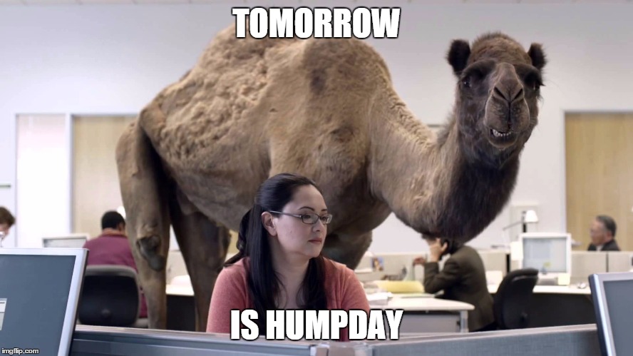 TOMORROW IS HUMPDAY | made w/ Imgflip meme maker