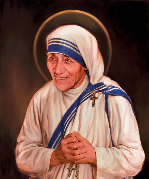 High Quality Saint Mother Teresa Blank Meme Template