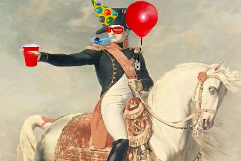 Napoleon Borntoparty Blank Meme Template