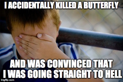 Confession Kid | image tagged in memes,confession kid,atheism | made w/ Imgflip meme maker