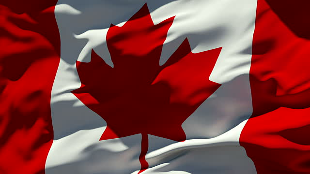 Canada flag Blank Meme Template