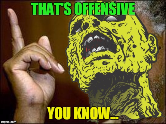 THAT'S OFFENSIVE YOU KNOW... | made w/ Imgflip meme maker