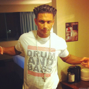 High Quality Drum and Bass DJ Pauly D Blank Meme Template