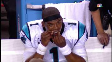 Cam Newton floss. Blank Meme Template